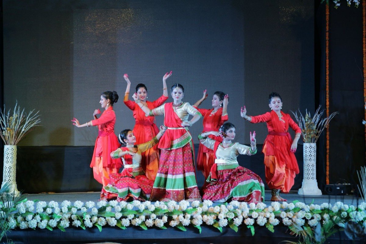 Cultural evening on the mela stage
